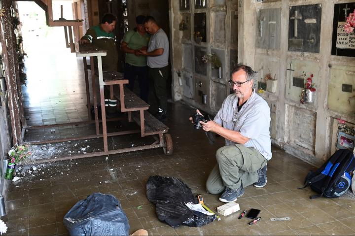 Analizan restos NN encontrados en el Cementerio de Santa Fe