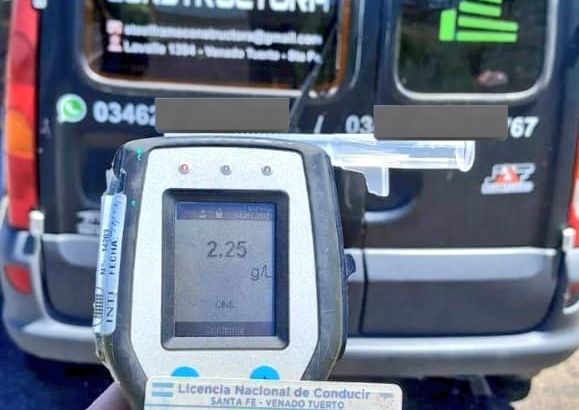 Santa Fe controla las rutas: detectan a conductores alcoholizados