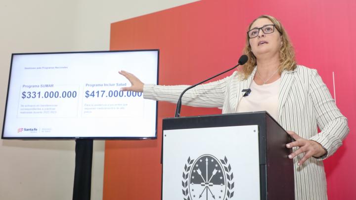 Ciancio: “Saldamos deudas por $ 20.000 millones en Salud”