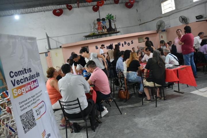 Rosario: ponen en marcha Comités Vecinales de Seguridad