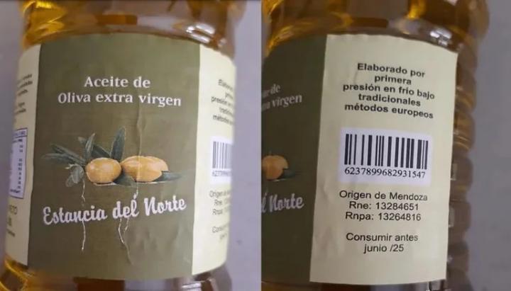 Prohíben en todo el país un aceite de oliva extra virgen