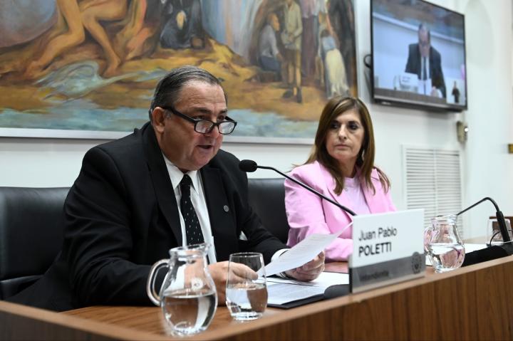 Poletti: “Encontramos una ciudad abandonada”