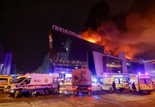 Masacre en un teatro de Moscú: al menos 40 muertos