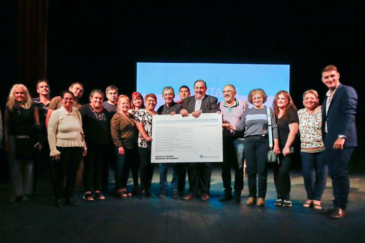 Poletti se comprometió por “una Santa Fe Más Limpia”