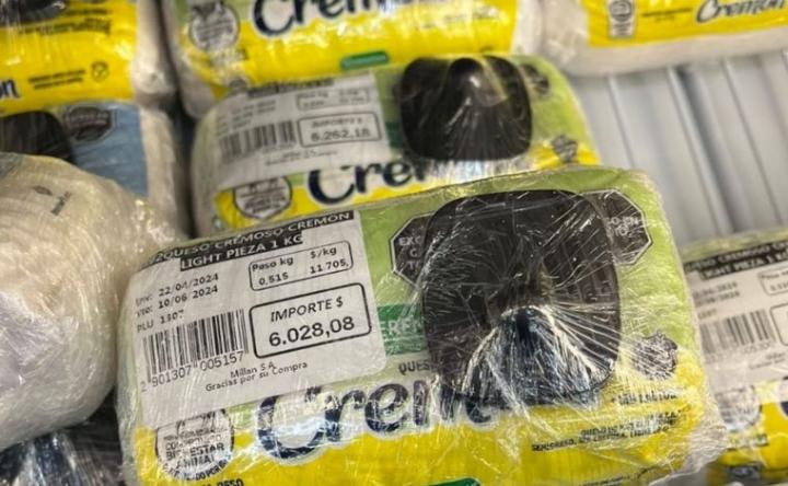 Robos en súper: le ponen alarmas a los lácteos y bebidas