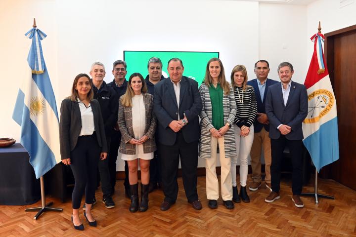 Poletti destacó el trabajo conjunto con las entidades productivas
