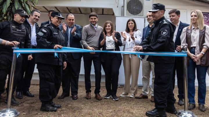 Pullaro inauguró el nuevo destacamento de la Policía Ecológica