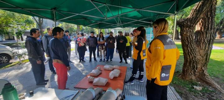 Empleados y funcionarios municipales se capacitarán en RCP y Primeros Auxilios