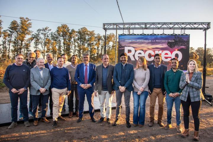 Pullaro anunció un plan de obra pública inédito para Recreo