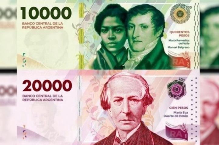 Cuándo llegarán los billetes de $20.000