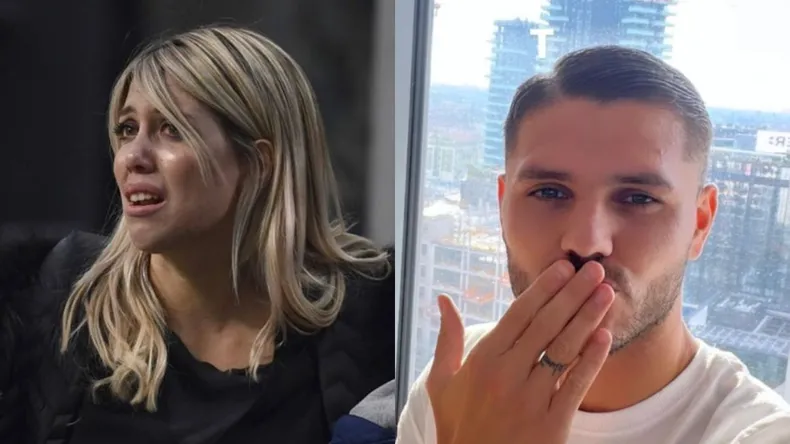 ¿Se terminó el amor? Wanda Nara le pidió el divorcio a Mauro Icardi