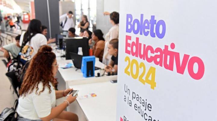 Boleto Educativo: se sigue utilizando aún en vacaciones