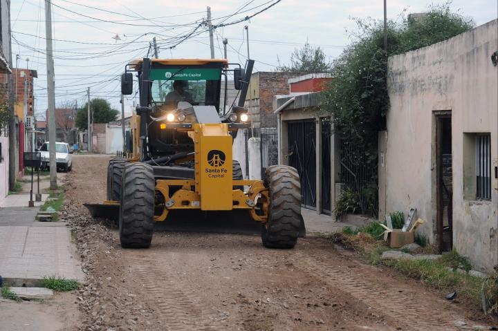 Culminaron los trabajos de mantenimiento vial en un barrio de la Capital