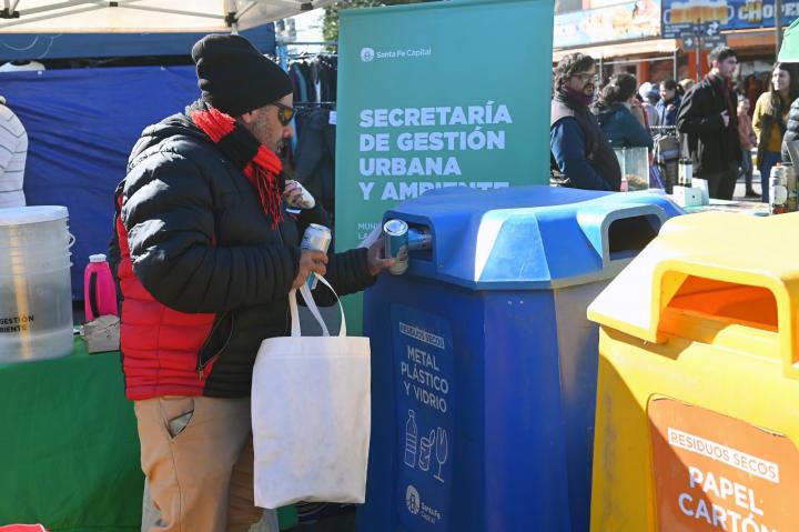 Reciclatón Patrio en Santa Fe: recolectan 7m3 de residuos