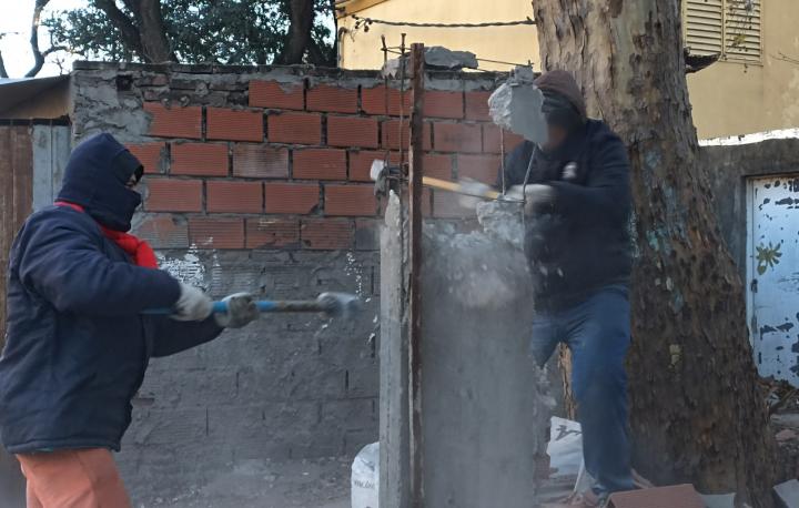 Ya derrumbaron 30 búnkeres de droga en la provincia