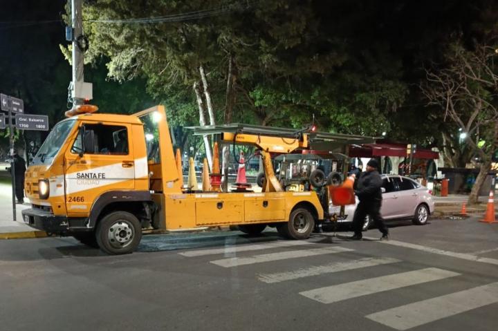 Santa Fe Capital: retienen autos y motos en operativos de control