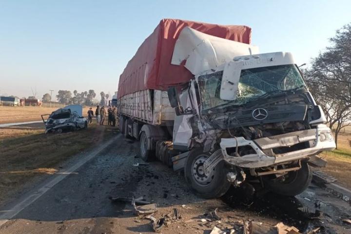 Grave choque en cadena en la ruta 34 