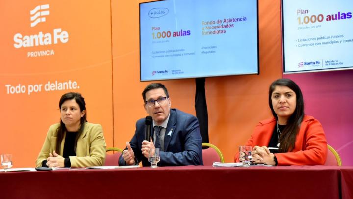 Santa Fe destinará $ 25.000 millones para infraestructura escolar 
