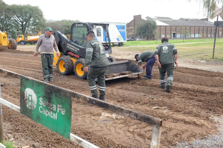 Santa Fe no espera: mejoran terrenos nacionales en la ciudad