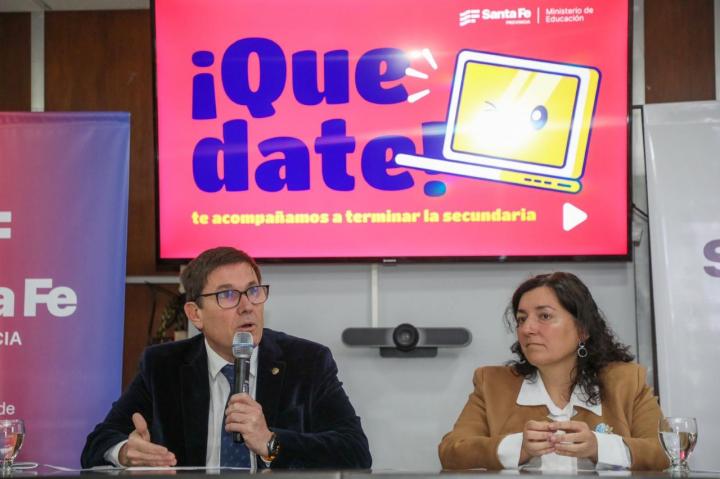 Provincia lanzó un plan para completar la secundaria