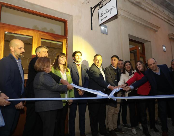 Pullaro inauguró La Josefa, emblemático edificio de Santa Fe