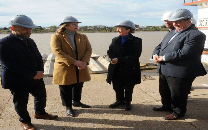 Puerto de Santa Fe: histórico embarque de 22 mil toneladas de soja