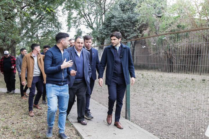 Poletti destacó la obra de modernización del Centro La Esmeralda