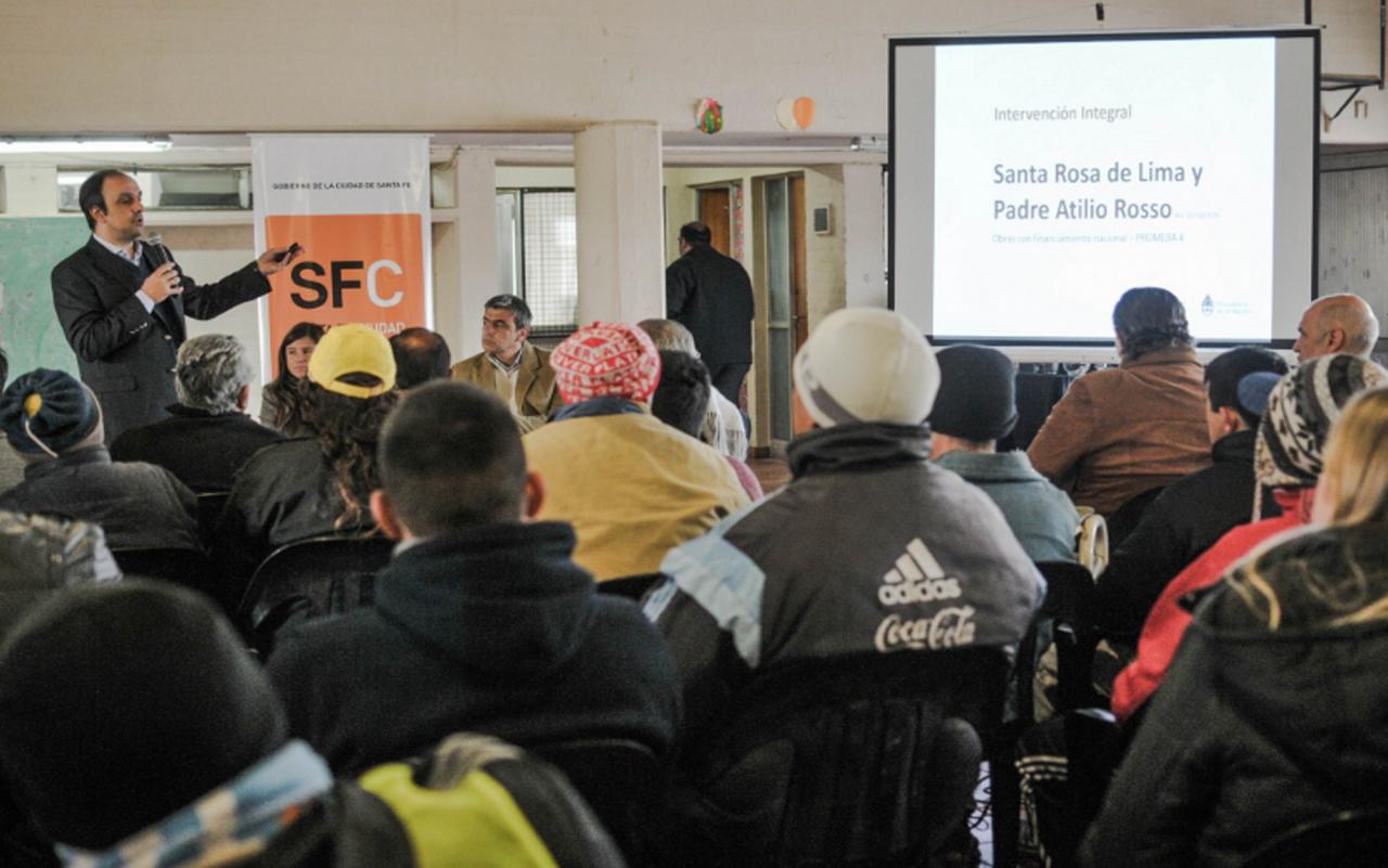 Más de 80 millones para dos barrios de Santa Fe