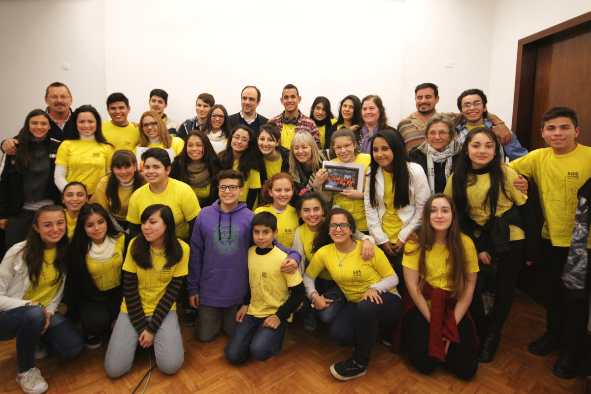 El municipio distinguió a SOS Música