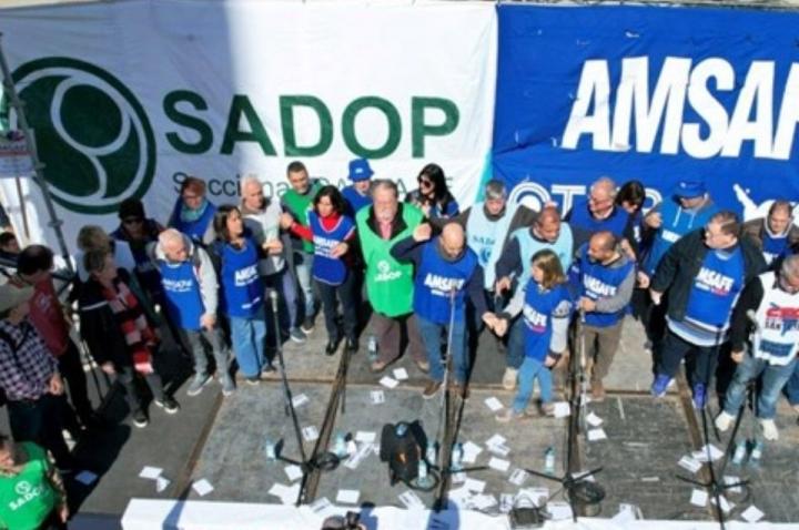 Sadop se suma a Amsafe y también para este jueves