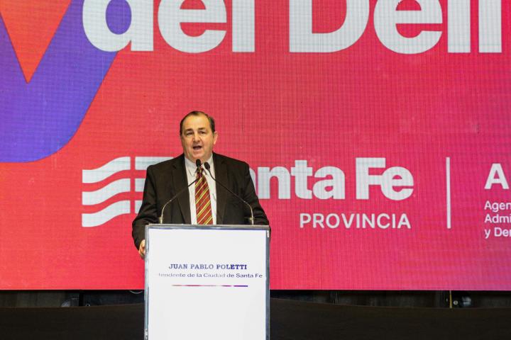 Poletti destacó la subasta de bienes decomisados al delito