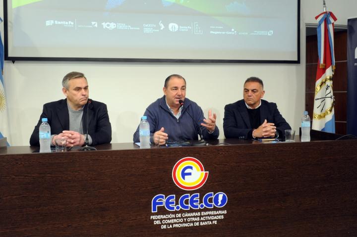 Poletti presentó la Semana COMEX a gobiernos y empresas 