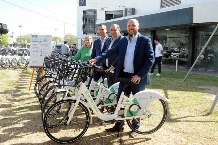 Santa Fe da el ejemplo: suma bicicletas públicas nuevas