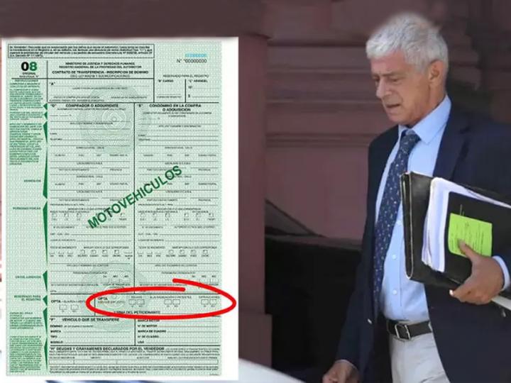 Así es el nuevo formulario 08 para transferir un vehículo