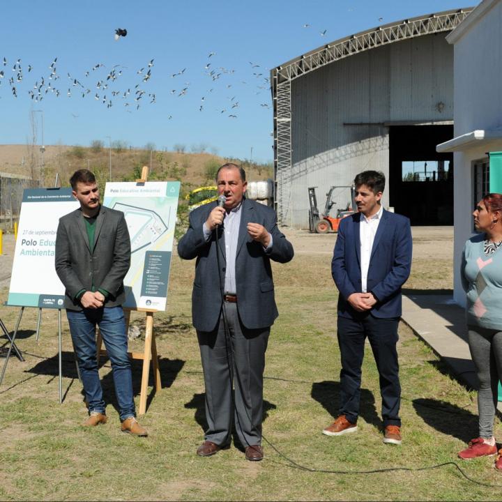 Poletti inauguró el Polo Educativo Ambiental