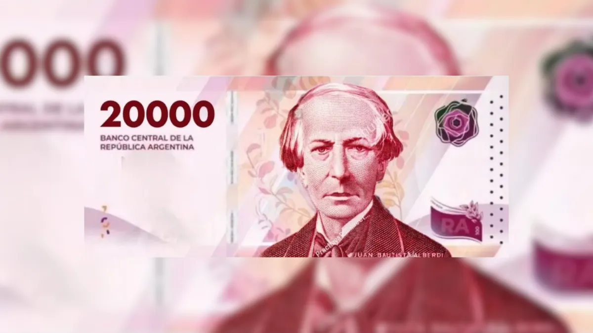 Cuándo salen los nuevos billetes de $20.000 en Argentina