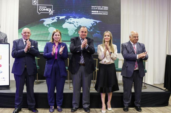 Poletti inauguró la Semana COMEX en Santa Fe