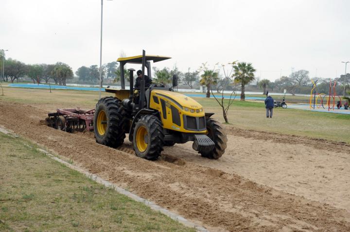 El municipio suma equipamiento para mantener los espacios verdes