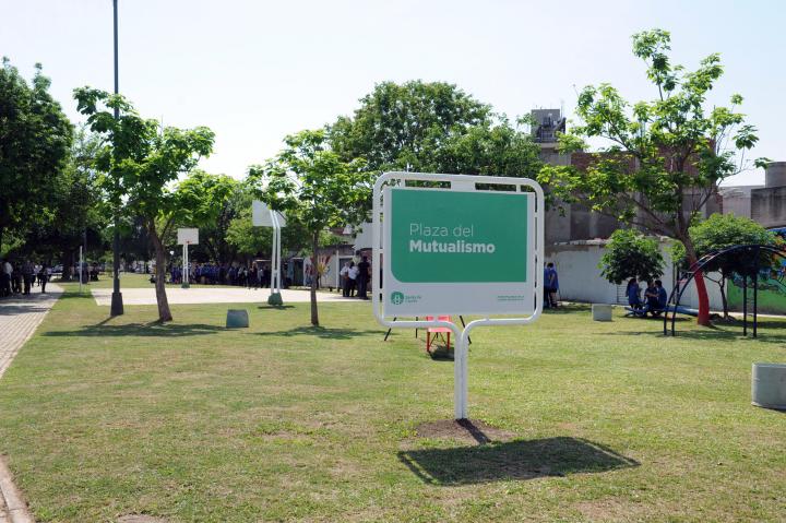 Plaza del Mutualismo: otro espacio recuperado en Santa Fe