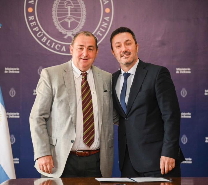 Acuerdan cooperación entre Santa Fe y Defensa de Nación