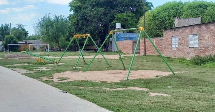 Santa Fe: se robaron todas las hamacas de una plaza
