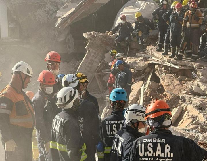 Villa Gesell destacó la tarea de los brigadistas de Santa Fe
