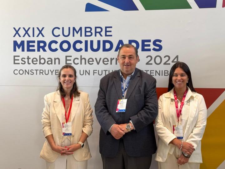 Poletti en la Cumbre de Mercociudades