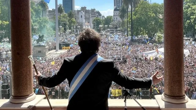 Milei: “Ganamos con las fuerzas del cielo”