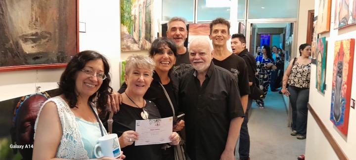 Mabel Arduino (segunda de la izquierda).