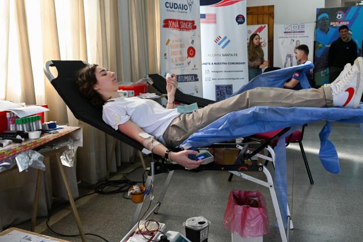 Santa Fe registró 6330 donantes de sangre durante 2024