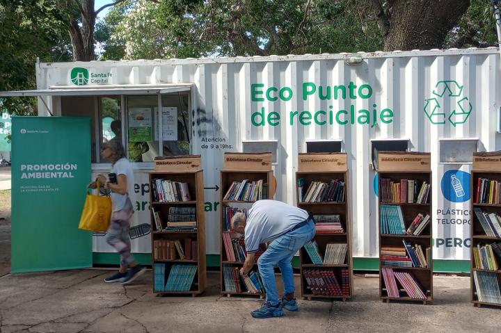 Inauguraron Bibliotecas Circulares en los EcoPuntos
