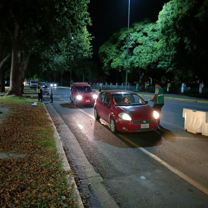 Controles de tránsito: siguen los casos de alcoholemia positiva