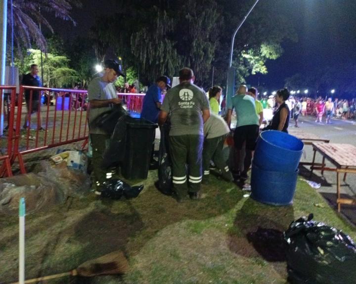 Santa Fe Más Limpia: recolectan 3 toneladas de residuos