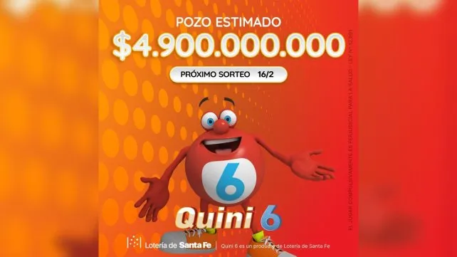 El Quini 6 te espera este domingo con $4.900 millones